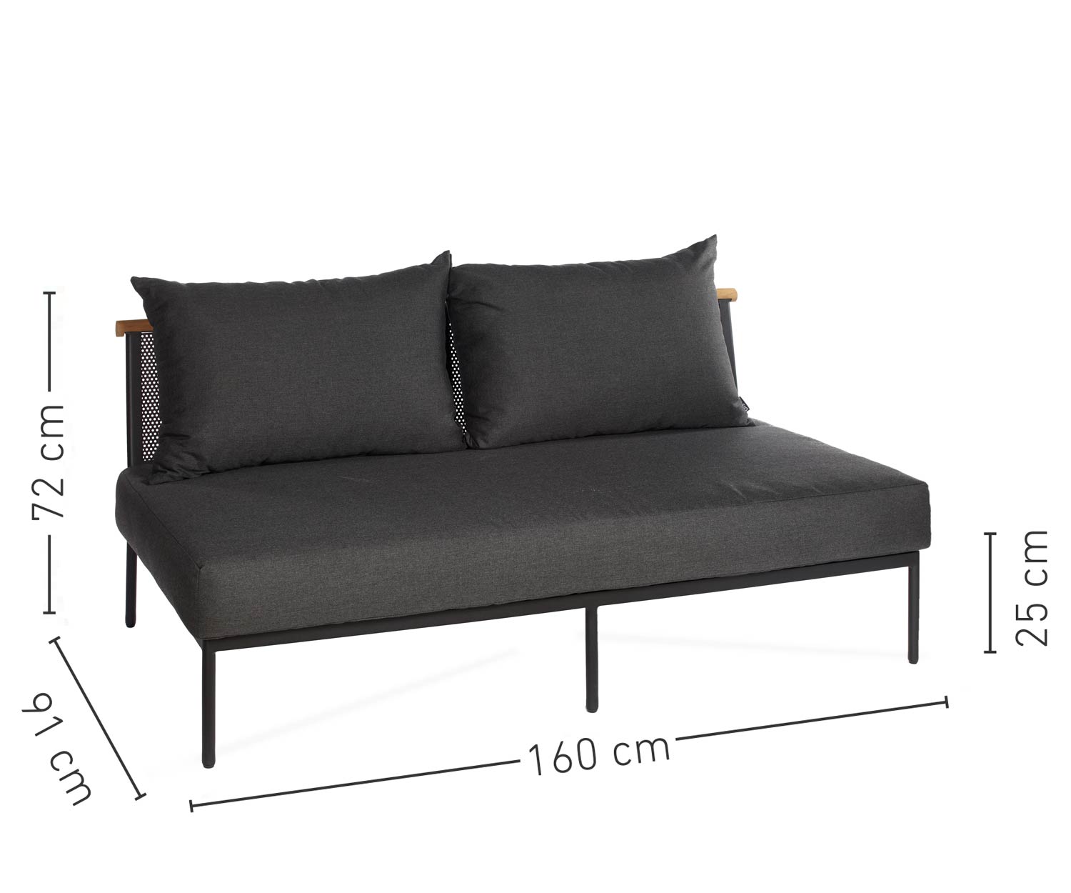 Canapé central de la collection Oasiq Riad Sofa Canapé central de la collection Oasiq Riad Sofa
