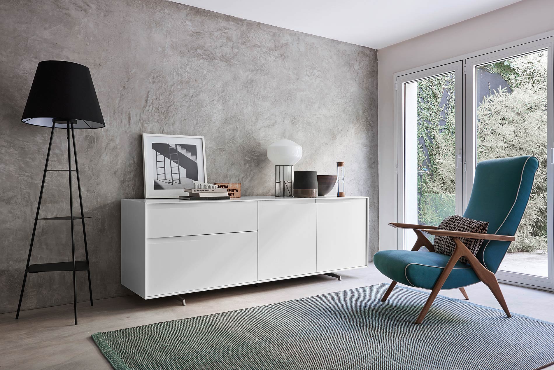 sideboard blanc sur pieds sideboard blanc sur pieds